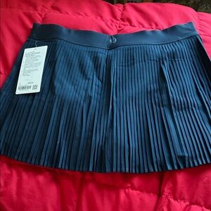 NWT LululemonVarsity HR Pleated Navy Tennis Skirt